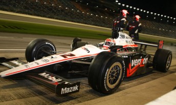 Will Power was fast at Chicagoland but a faulty fuel rig cost him vital time in the pits