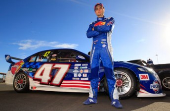 Tim Slade with his new-look Lucky 7 Racing Ford Falcon