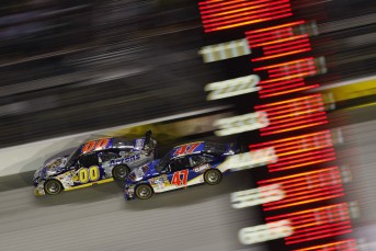 Ambrose raced side-by-side with Michael Waltrip Racing 