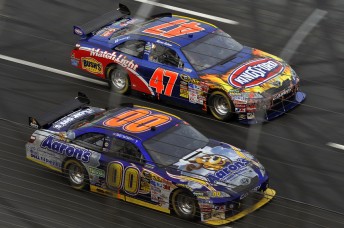 Ambrose races MWR stable-mate David Reutimann at last year