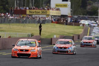 The V8 Supercars return to Sandown for the tradition Bathurst warm-up this year