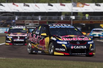 Round honours for the most points scored in Darwin went to Whincup