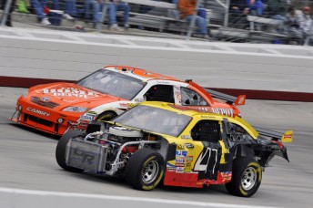 Marcos Ambrose limps home to be classified in 33rd place at Bristol