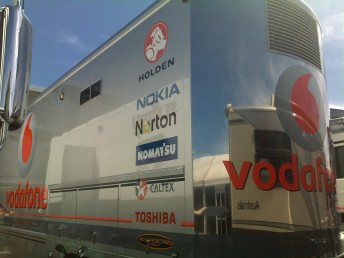 Chrome is all the rage at Team Vodafone in 2010