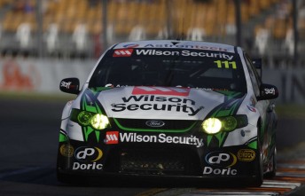 Fabian Coulthard drives the #111 Wilson Security-backed entry of Paul Cruickshank Racing