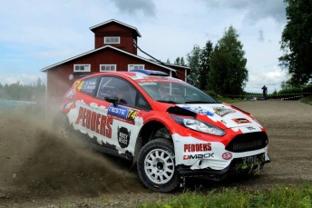Pedder took fifth in the WRC2 division