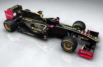 The new Lotus Renault GP team