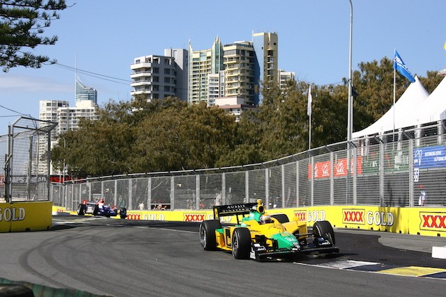 IndyCar action on the Gold Coast in 2008