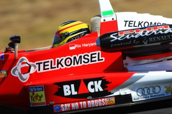 Indonesian Formula BMW driver Rio Haryanto will drive for Asuti at Sandown