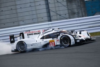 Mark Webber and Timo Bernhard have put the #17 Porsche on pole for Round 6 of the WEC at Fuji 