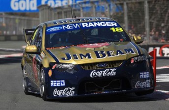 The #18 Jim Beam Falcon