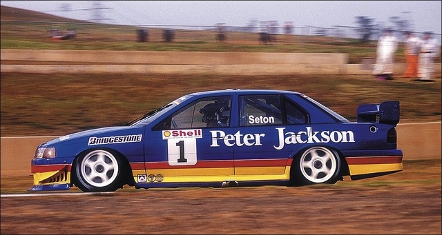 Glenn Seton took second in the 1994 ATCC, pictured, after his EBs swept the title the previous season