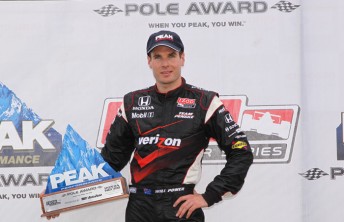 Will Power wins pole position at Mid Ohio