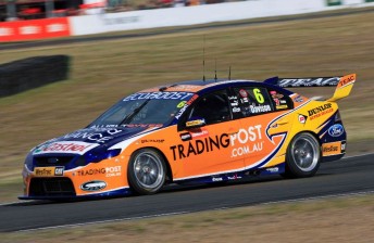 Will Davison finished sixth in Race 16 at Queensland Raceway