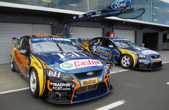The FPR Falcons in the Phillip Island pitlane