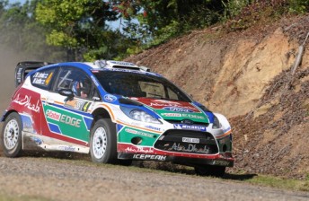 Latvala continues to lead Rally Australia