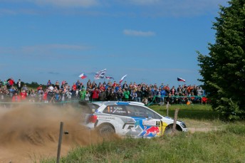 Ogier enjoyed the opening stages in Poland