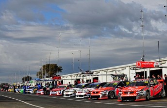 thumb South Australian viewers were forced to wait for their Race 11 V8 Supercars action