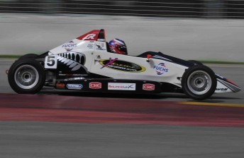 Nick Cassidy in his Evans Motorsport Mygale in Adelaide