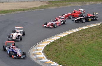 thumb Mitch Evans was the class of the field in Race 1