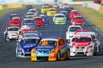 The Aussie Racing Cars will return to Queensland Raceway in 2011