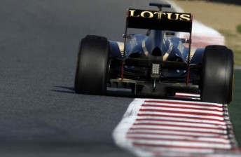 The Lotus of Romain Grosjean
