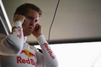 Red Bull Racing driver Sebastian Vettel at Turkey