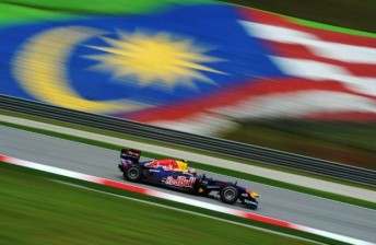 thumb Mark Webber enjoyed a positive start to his Malaysian GP campaign