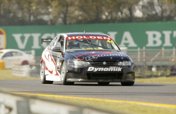 The former Team Dynamik Commodore will compete in the Kumho V8 Series in black and white to honour JR