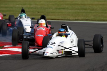 Daniel Erickson finished eighth in the Formula Ford Festival at Brands Hatch