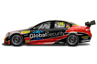 An artists impression of the Dreamtime Racing/Global Security Commodore VE