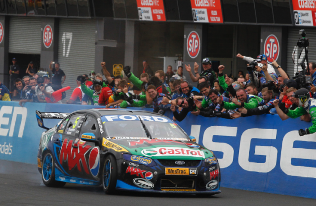 Winterbottom celebrates a breakthrough win