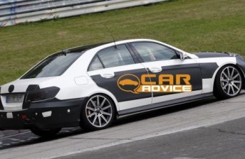 The 2013 model E63 in action, as seen on caradvice.com