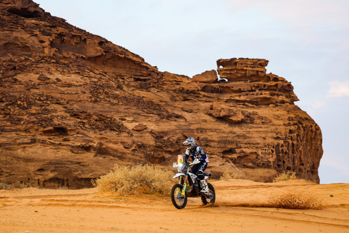 Skyler Howes continues to lead overall after Dakar Stage 6