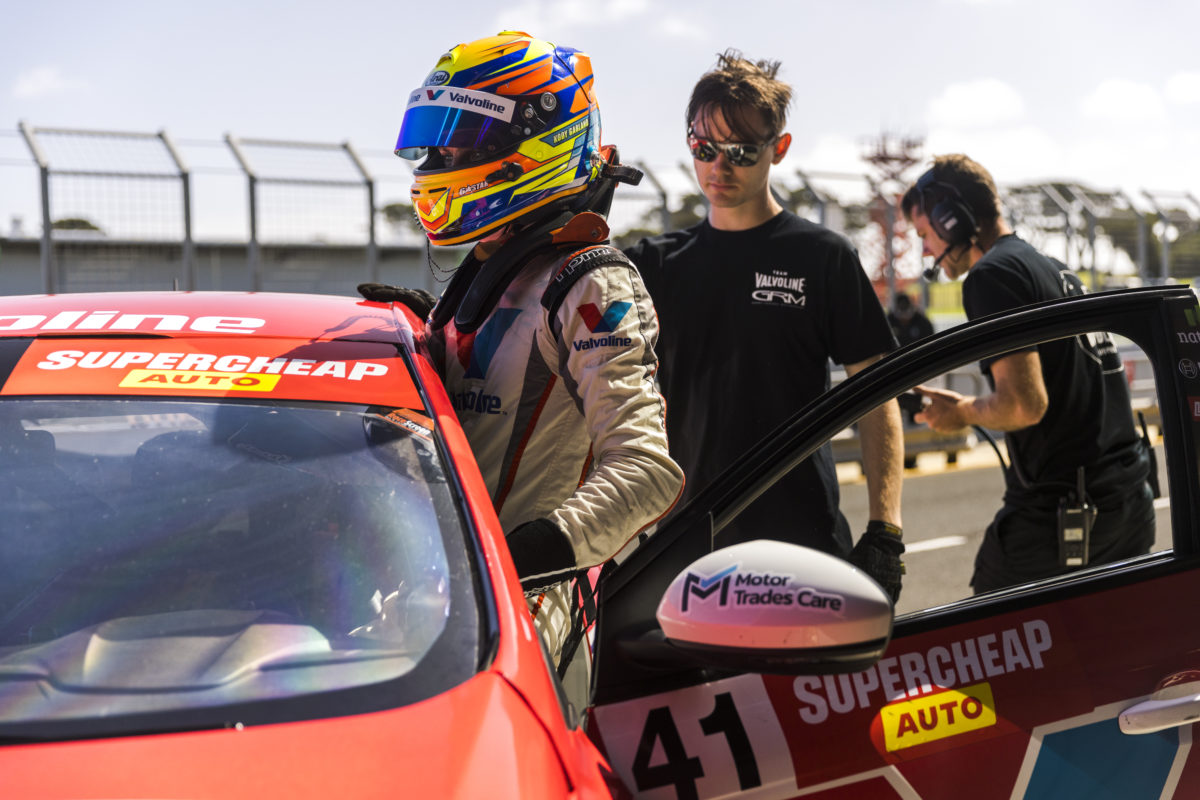 Kody Garland debuted in Supercheap Auto TCR Australia in 2022