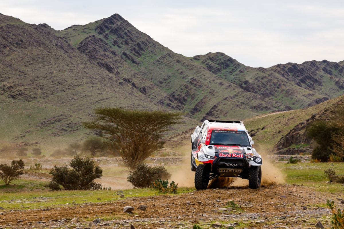 Nasser Al-Attiyah has won Dakar Stage 2