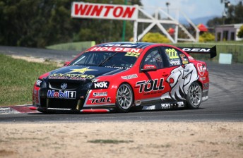 Max Papis aboard the HRT Commodore