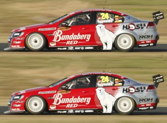 Andrew Thompson and Fabian Coulthard will race in Bundaberg colours in 2010, leaving David Reynolds on the sidelines