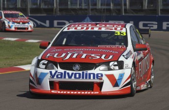 The Fujitsu Racing GRM Commodores of Lee Holdsworth and Michael Caruso