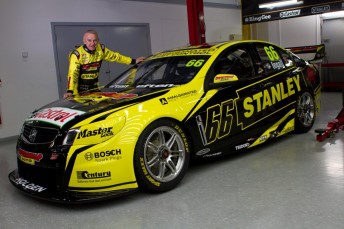 Russell Ingall with the Stanley Holden