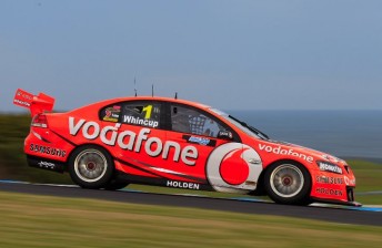 thumb Jamie Whincup aboard the #1 TeamVodafone Commodore