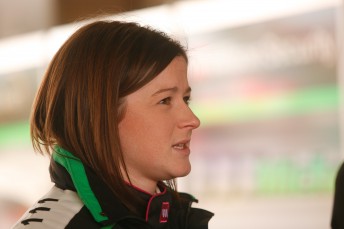 Leanne Tander will suit up with Guy Andrews in the UberStar MINI Challenge car