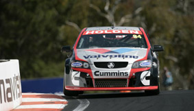 Cameron McLean in his last Bathurst start with GRM in 2007 with Greg Ritter