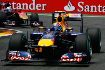 Mark Webber at the European Grand Prix
