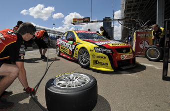 Lucas Dumbrell Motorsport takes over the car that Russell Ingall drove in Supercheap Auto colours last year