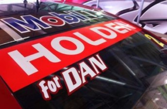 The windscreen of the #2 HRT Commodore