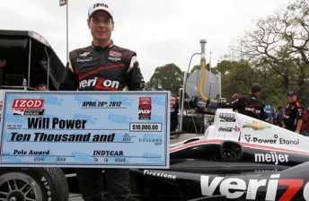 Will Power has collected another IndyCar career pole position