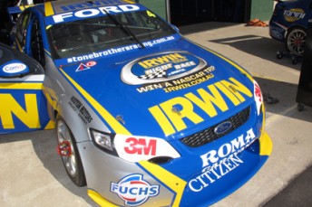 The bonnet of Lee Holdworth