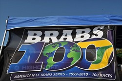 Brabham enjoys his 100th ALMS race start
