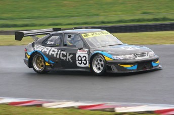 James Sera in his Kerrick Saab-Chev